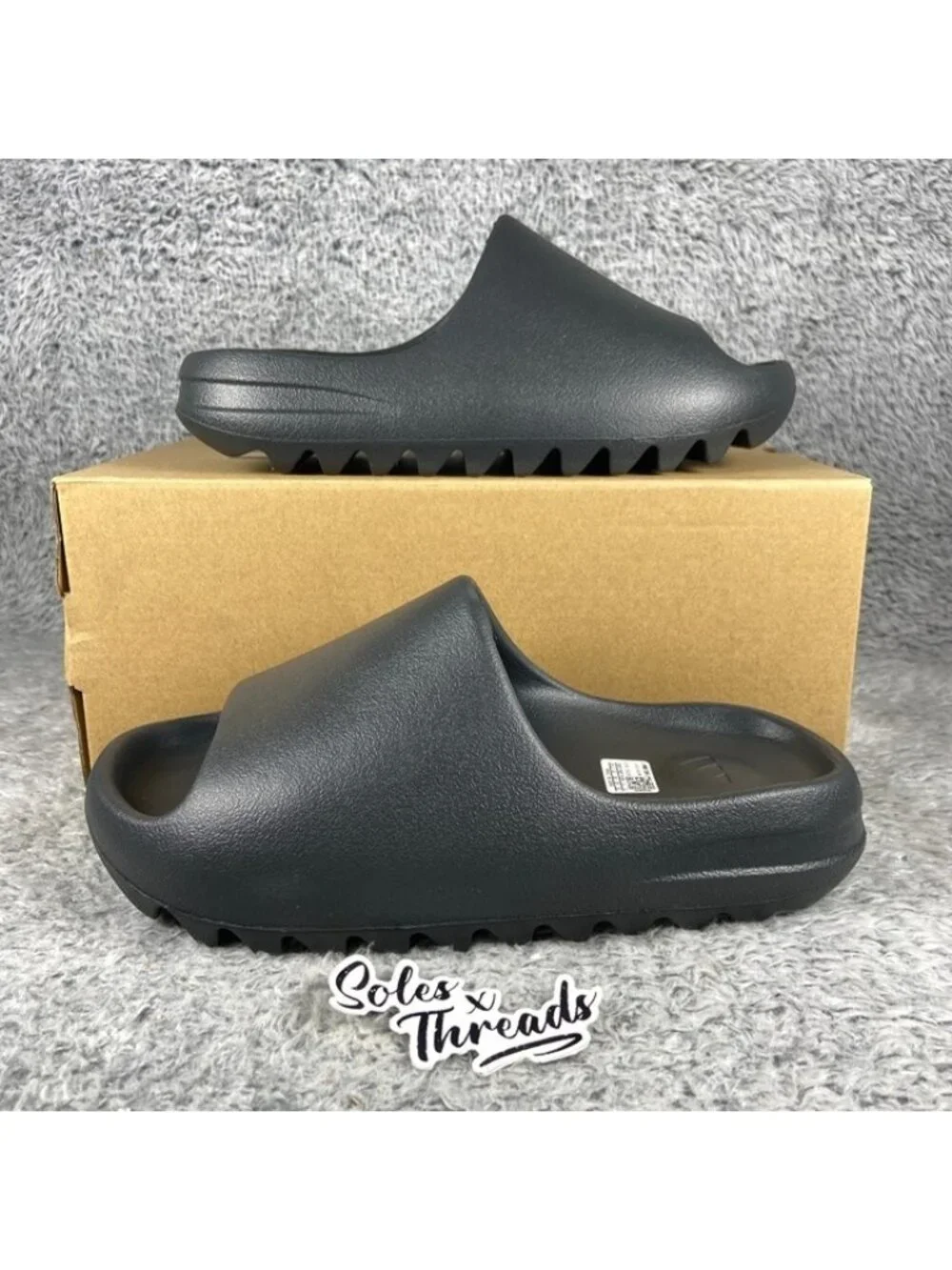 Adidas Yeezy Slide Onyx Size 7 Men HQ6448